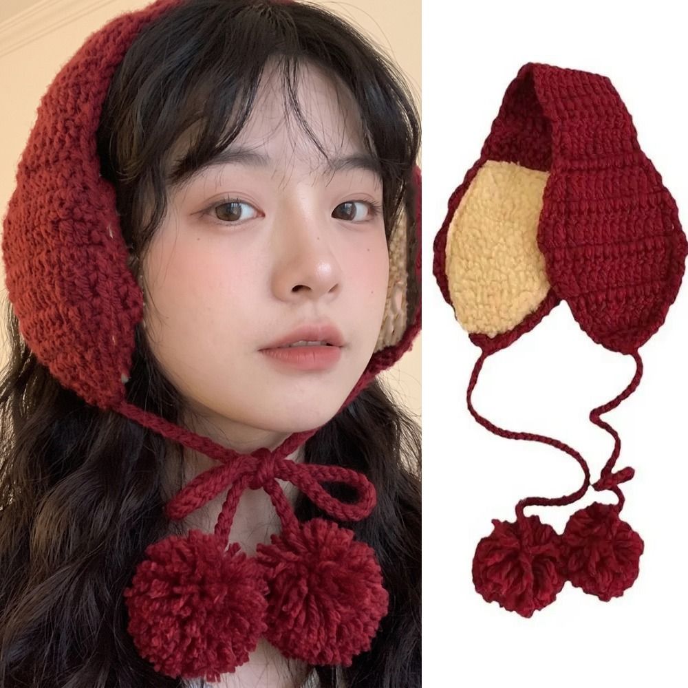 Earmuffs Foldable - Regulowane, wiatroodporne, zimowe nauszniki sznurowane, w