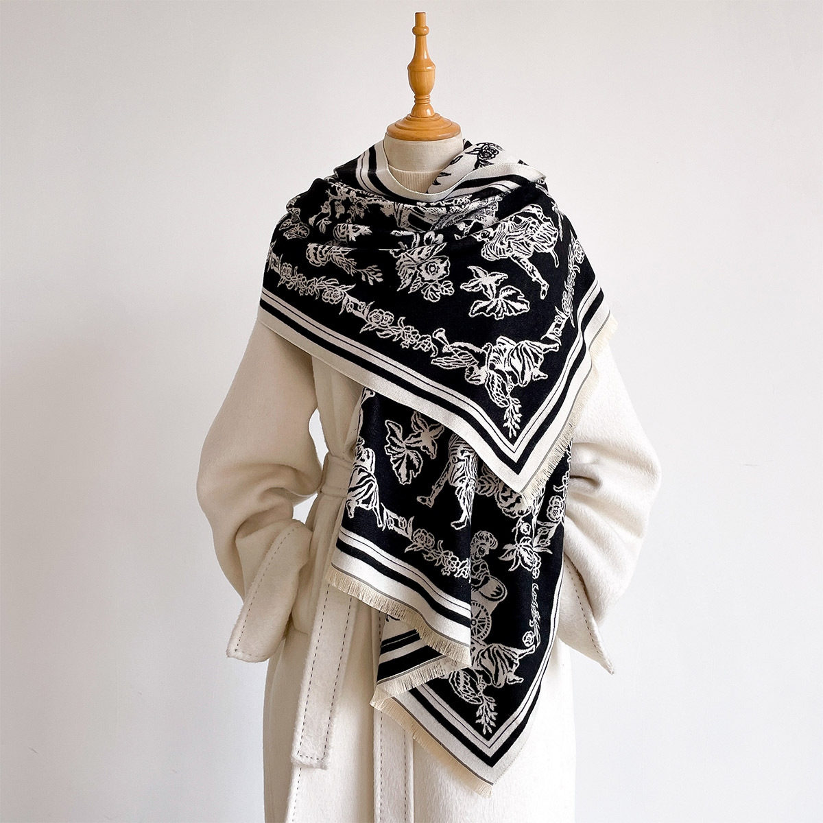 Szalik Damski Hidżab Paszmina  – Cashmere Pashmina Wrap recenzja i cena