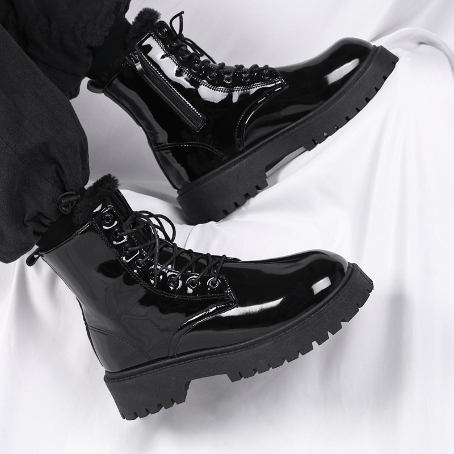 Męskie ciepłe pluszowe buty z  – Waterproof Winter Boot recenzja i cena