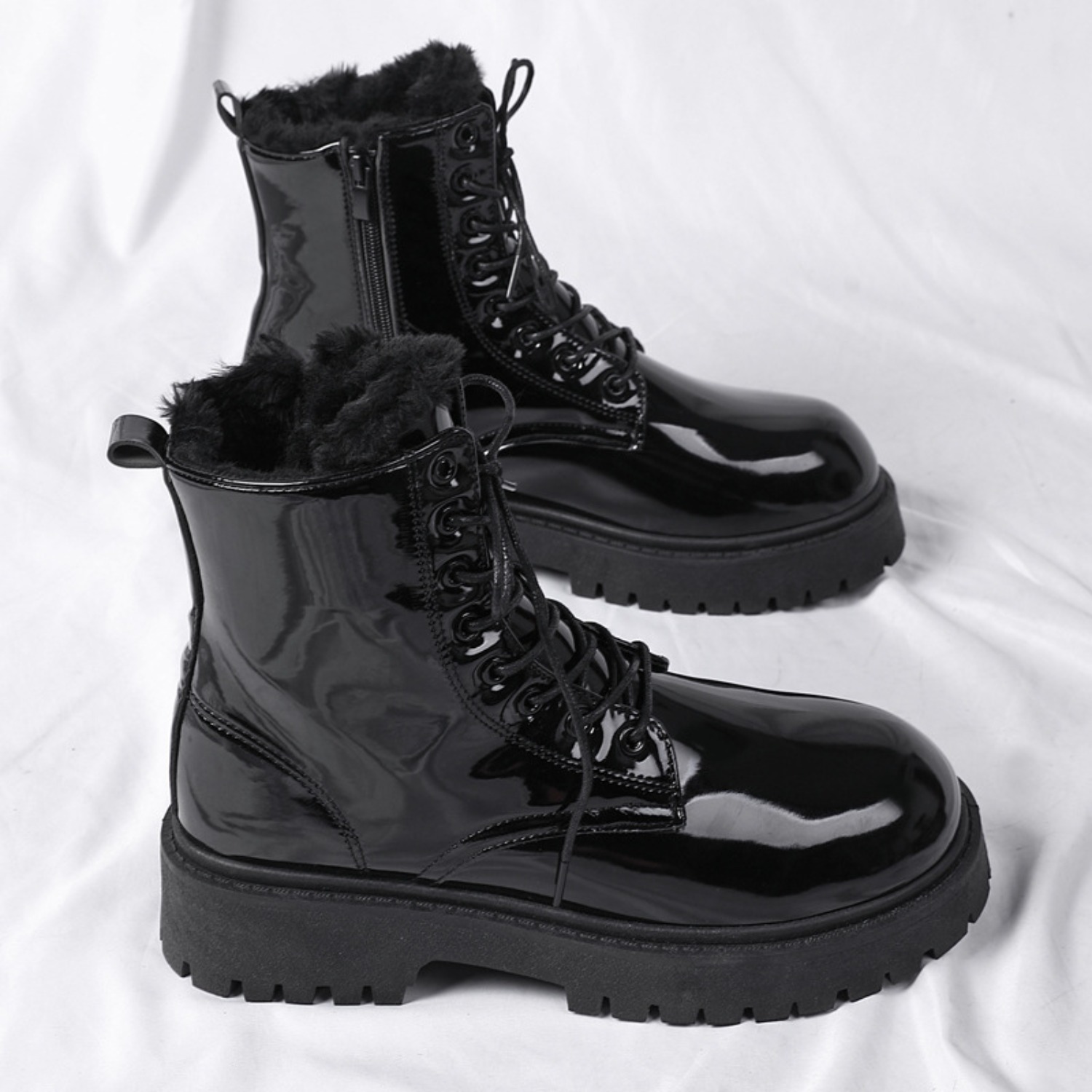 Męskie ciepłe pluszowe buty z  – Waterproof Winter Boot recenzja i cena