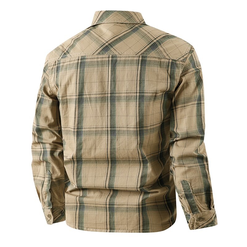 Jesienna i wiosenna moda Koszu – Flannel Shirt Lined recenzja i cena