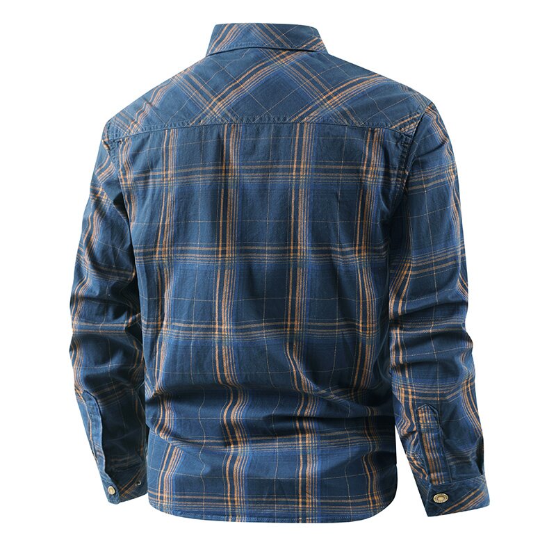 Jesienna i wiosenna moda Koszu – Flannel Shirt Lined recenzja i cena