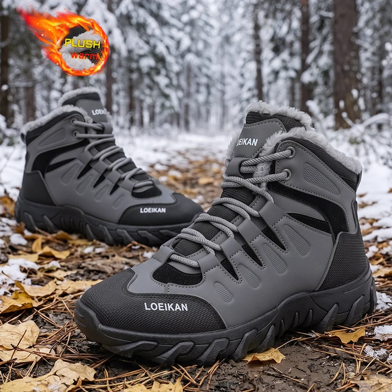 Męskie zimowe buty śniegowce z – Waterproof Winter Boot recenzja i cena
