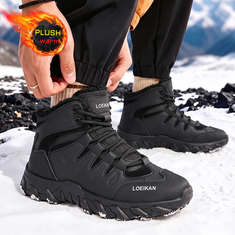 Męskie zimowe buty śniegowce z – Waterproof Winter Boot recenzja i cena