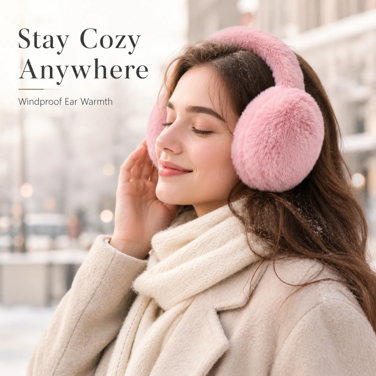 Super ciepłe pluszowe nausznik – Earmuffs Foldable recenzja i cena