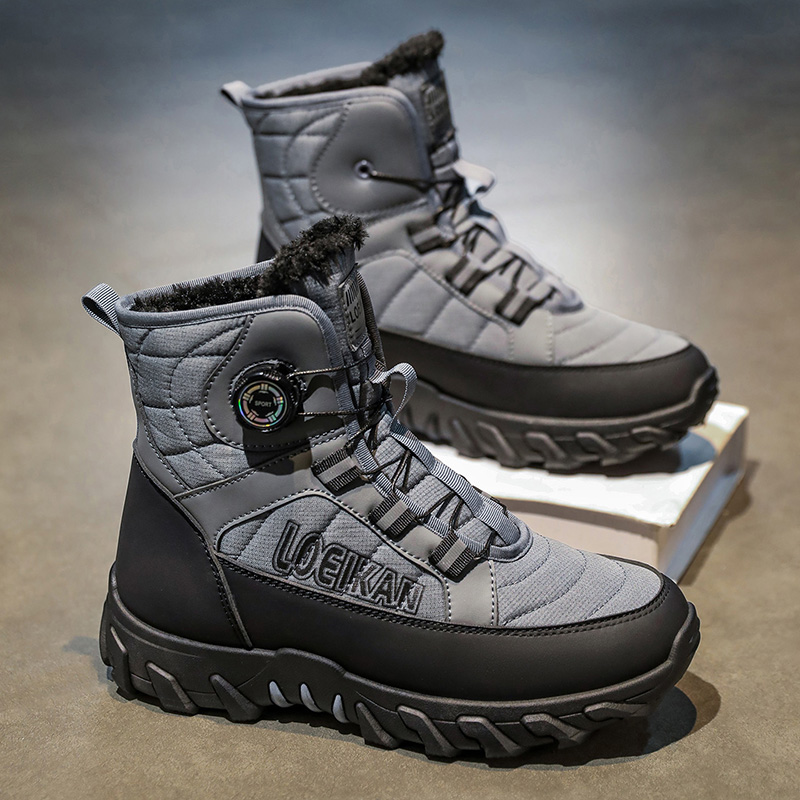 Męskie buty zimowe plus size,  – Waterproof Winter Boot recenzja i cena